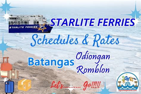 Batangas to Romblon ferry tickets, compare times and prices.